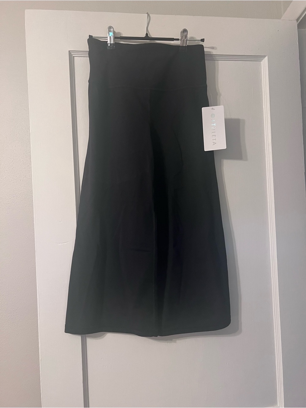 NWT Athleta Elation Black Crop Flare Legging